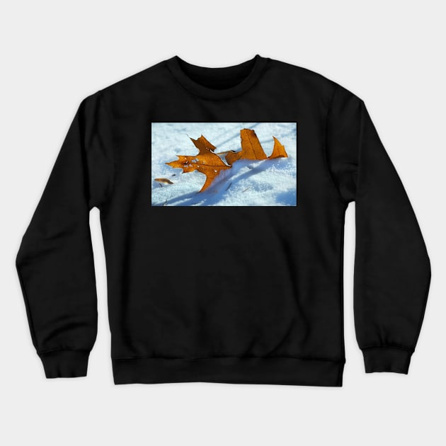 First Snow Crewneck Sweatshirt by LaurieMinor